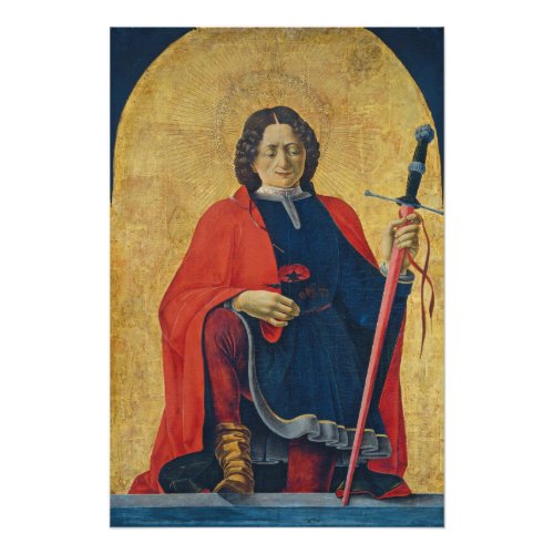 Saint Florian Italian c 1473_74 Poster