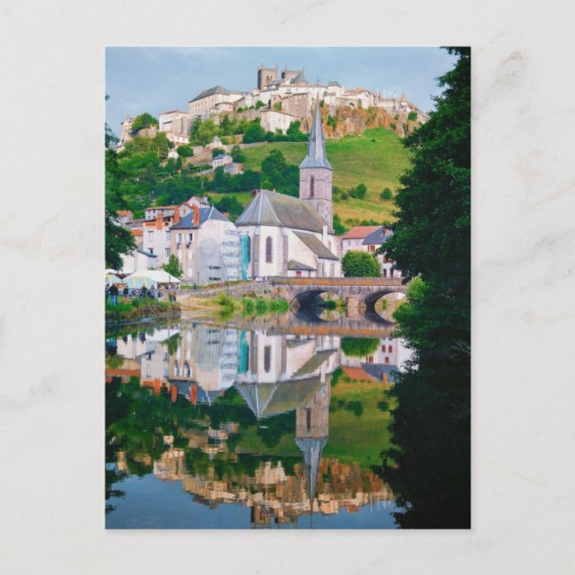 Saint-Flour in France Postcard (Front)
