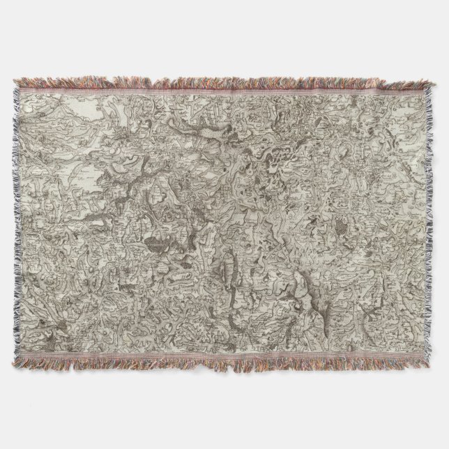 Saint Flour Throw Blanket (Front)