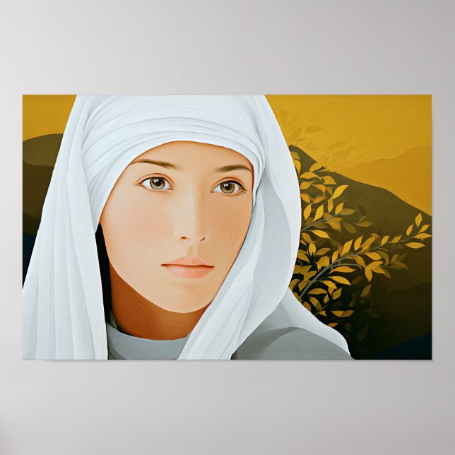 Saint Frances of Rome: A Heart for Service Poster (Front)