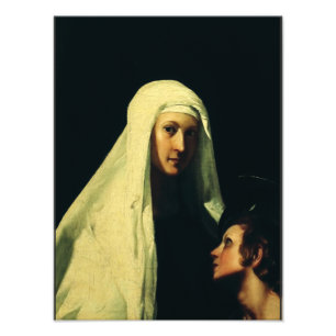 Saint Frances of Rome by Giovanni Antonio Galli Photo Print