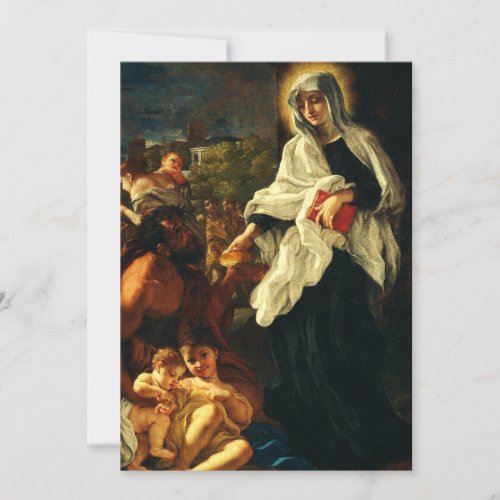 Saint Frances of Rome Holiday Card