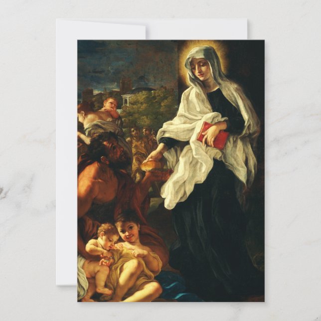 Saint Frances of Rome Invitation (Front)