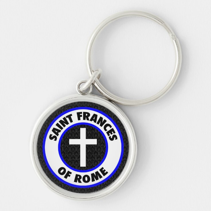 Saint Frances of Rome Keychain Zazzle
