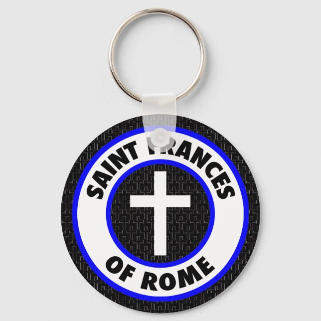 Saint Frances of Rome Keychain (Front)
