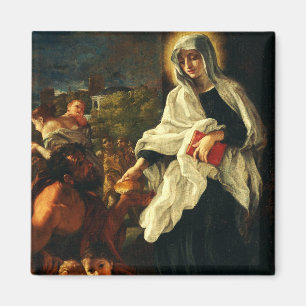Saint Frances of Rome Magnet