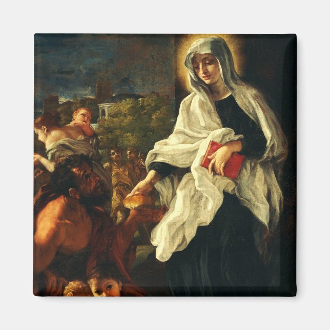 Saint Frances of Rome Magnet (Front)