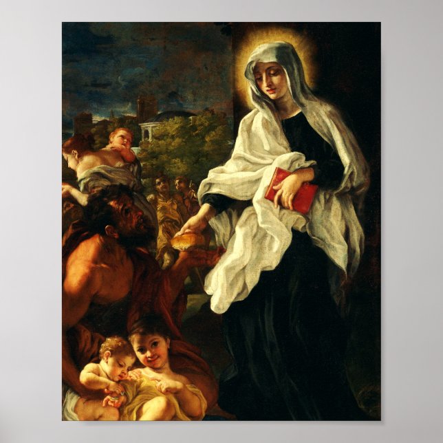 Saint Frances of Rome Poster (Front)