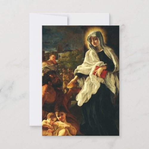 Saint Frances of Rome Thank You Card