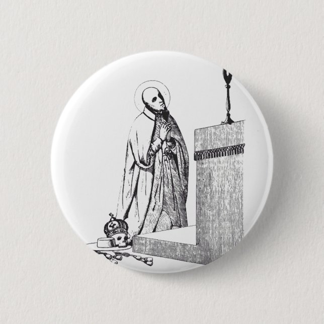 Saint Francis Borgia Duke of Gandía Button (Front)