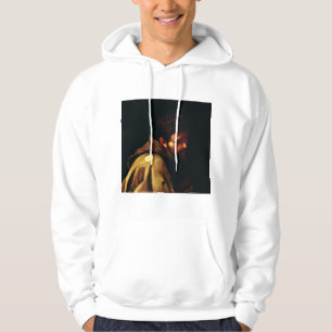 Saint Francis by Caravaggio Baroque Masterpiece Hoodie