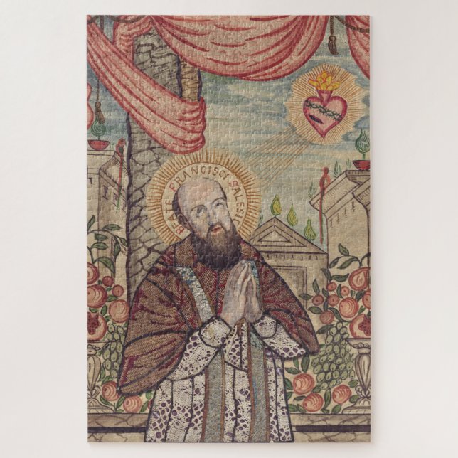 Saint Francis de Sales Bishop of Geneva Jigsaw Puzzle (Vertical)