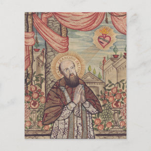 Saint Francis De Sales Bishop Of Geneva Portrait 