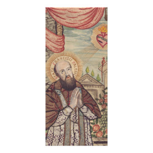 Saint Francis De Sales Bishop Of Geneva Portrait Rack Card