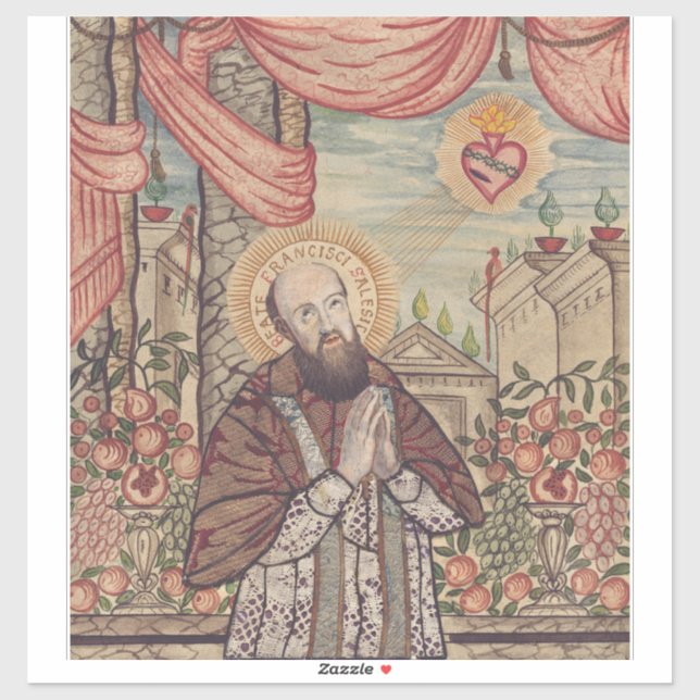 Saint Francis de Sales Bishop of Geneva Sticker (Sheet)
