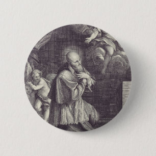 Saint Francis de Sales Doctor of the Church Button