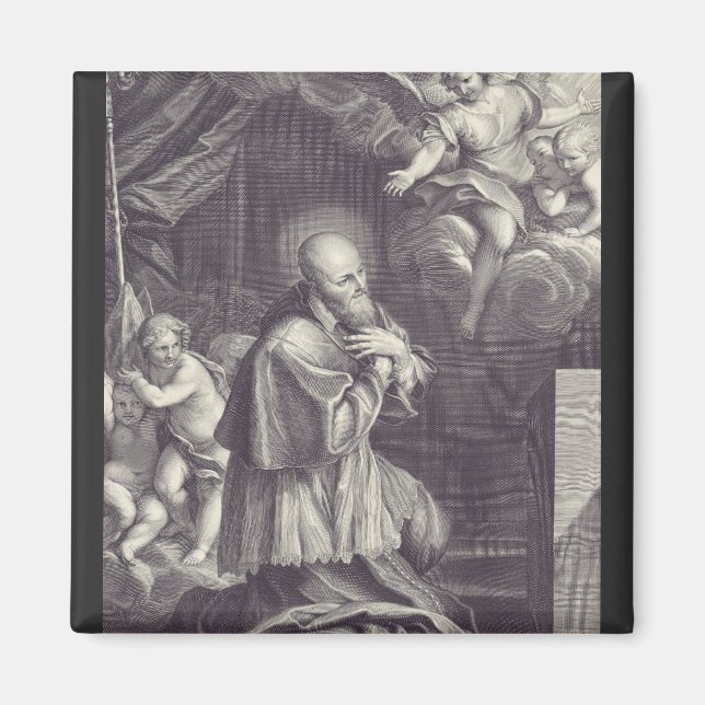 Saint  Francis de Sales Doctor of the Church Magnet (Front)