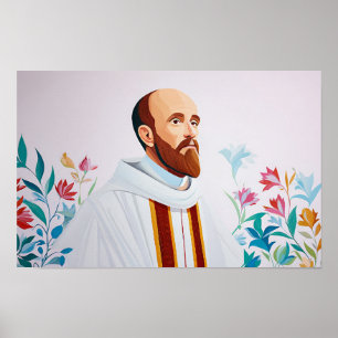 Saint Francis de Sales: Gentle Heart of Wisdom Poster