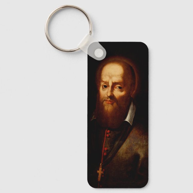 Saint Francis de Sales Keychain (Front)