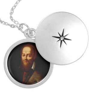 Saint Francis de Sales Locket Necklace
