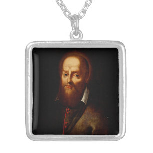 Saint Francis de Sales Silver Plated Necklace