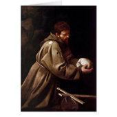 Saint Francis in Prayer - Caravaggio (Front)