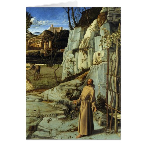 Saint Francis in the Desert by Giovanni Bellini