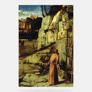 Saint Francis in the Desert by Giovanni Bellini  Acrylic Sign