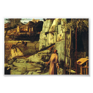 Saint Francis in the Desert by Giovanni Bellini  Photo Print