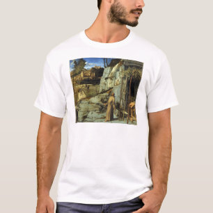 Saint Francis in the Desert by Giovanni Bellini T-Shirt