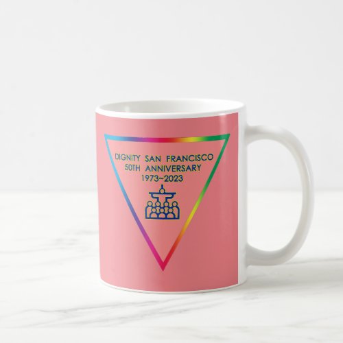 Saint Francis LGBTQ 50th Anniversary  Coffee Mug