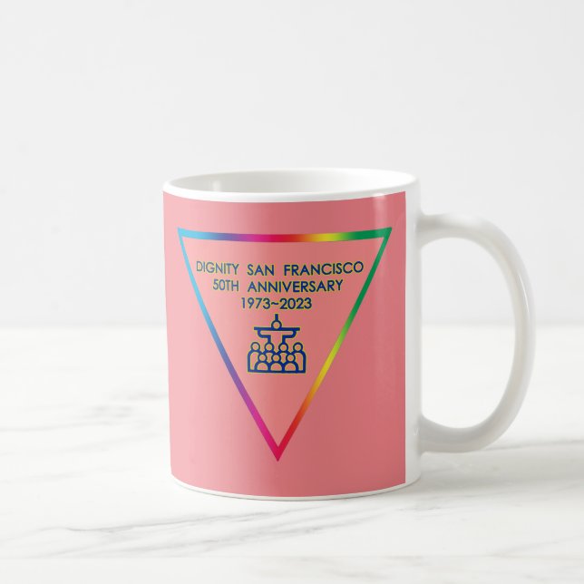 Saint Francis LGBTQ 50th Anniversary  Coffee Mug (Right)