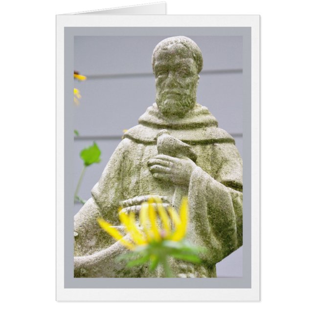 Saint Francis of Assisi Animal Blessings Cards (Front)