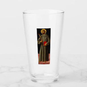 Saint Francis of Assisi by Antoniazzo Romano Glass