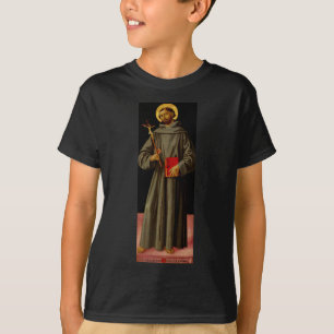 Saint Francis of Assisi by Antoniazzo Romano T-Shirt