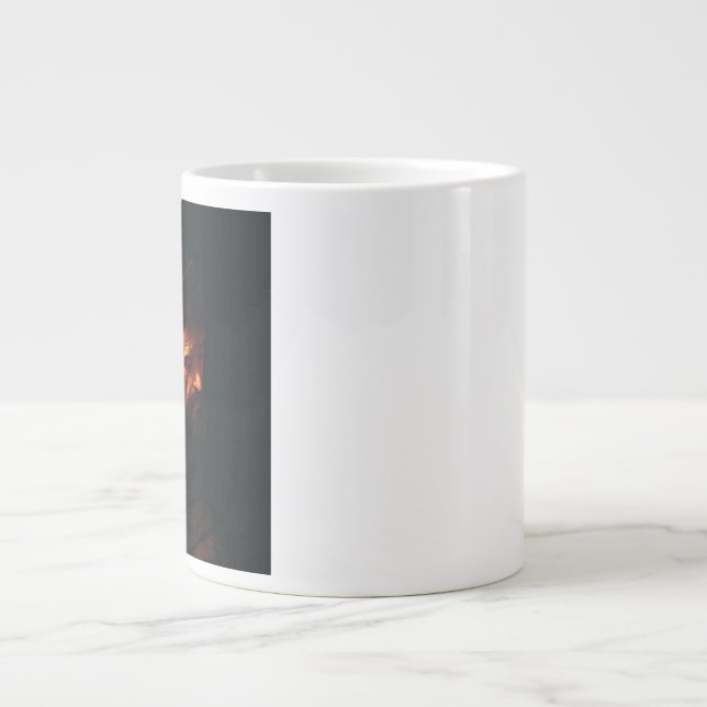 Saint Francis of Assisi by Caravaggio Giant Coffee Mug (Front)