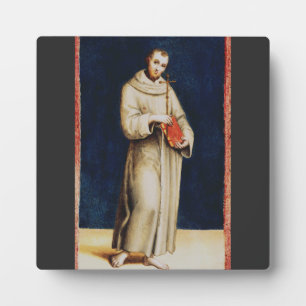 Saint Francis of Assisi by Raphael Plaque
