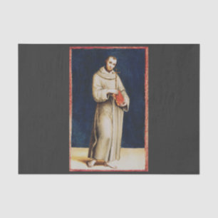 Saint Francis of Assisi by Raphael Tissue Paper