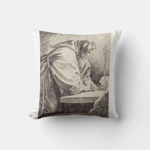 Saint Francis of Assisi Founder of the Franciscan Throw Pillow