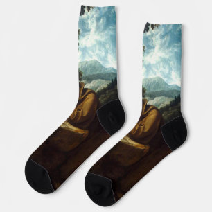 Saint Francis of Assisi Herald of Peace Socks