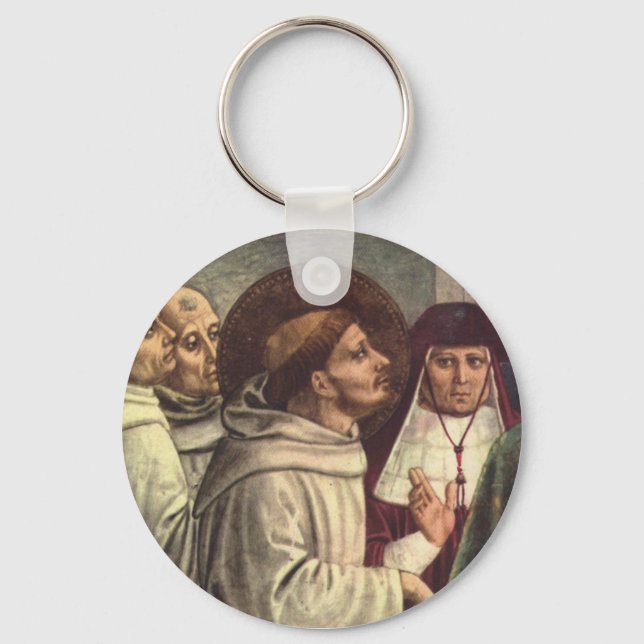 Saint Francis of Assisi Keychain (Front)