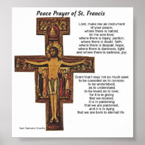 Saint Francis of Assisi Poster