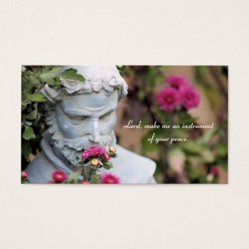 Saint Francis Of Assisi Prayer Cards by time2see at Zazzle