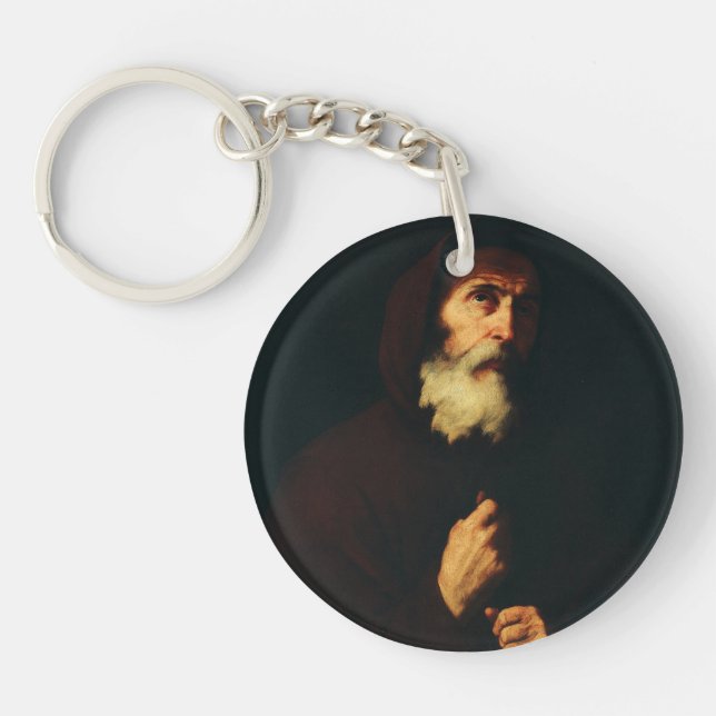 Saint Francis of Paola Keychain (Front)