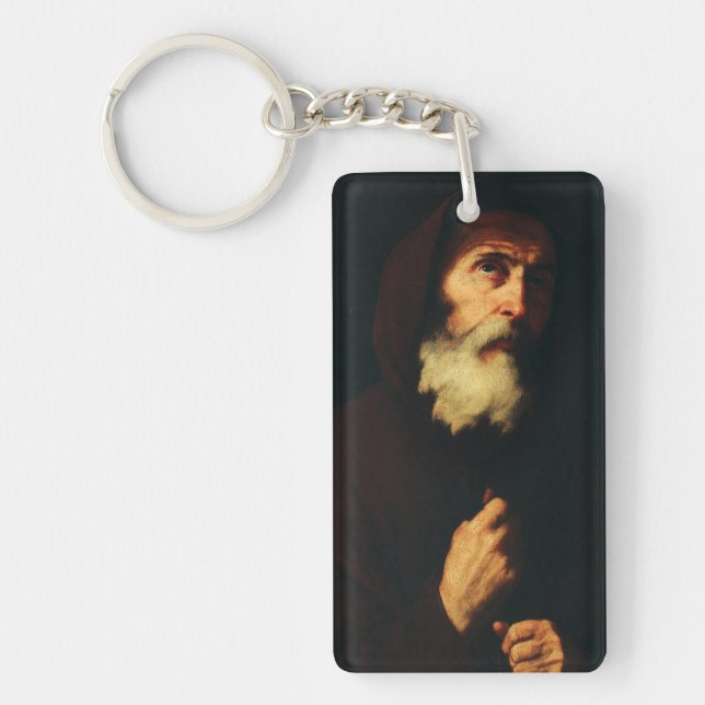 Saint Francis of Paola Keychain (Front)