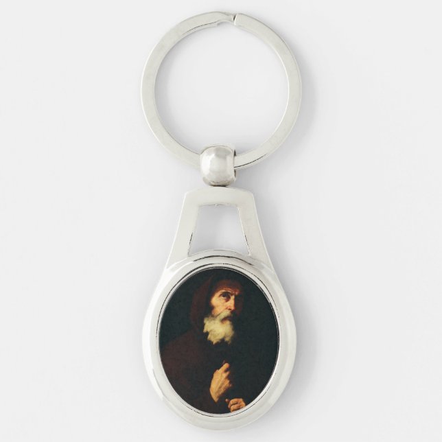 Saint Francis of Paola Keychain (Front)