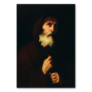 Saint Francis of Paola Table Number