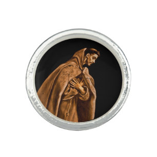 Saint Francis on His Knees Ring