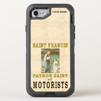 SAINT FRANCIS (Patron Saint of Motorists) OtterBox Defender iPhone SE/8/7 Case