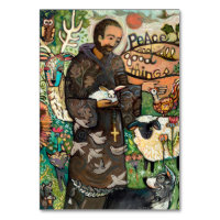 Saint Francis Prayer Card
